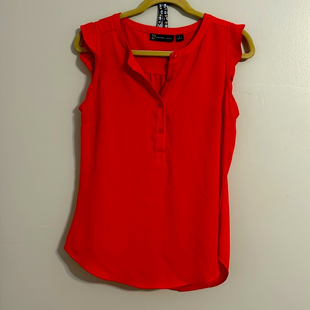 NY&C Sleeveless Blouse